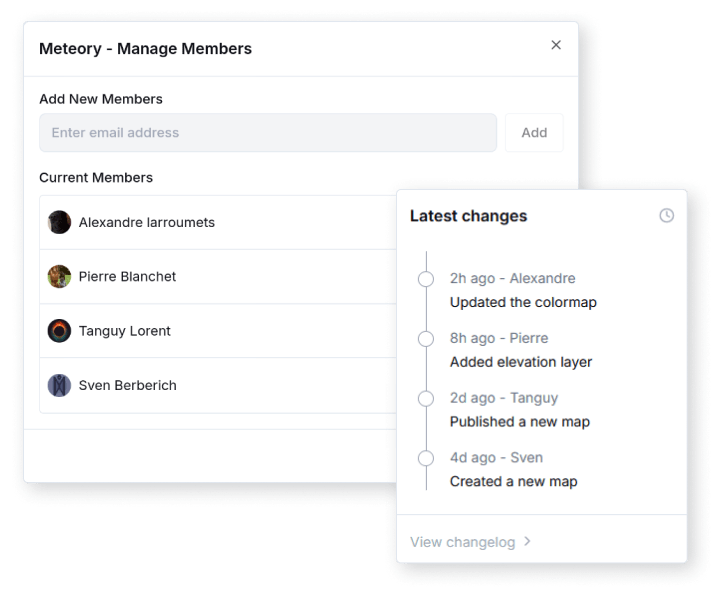 Team collaboration illustration